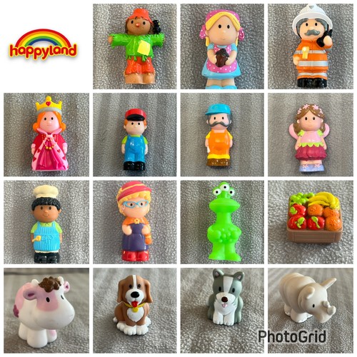 Elc happyland figures - happyland, &