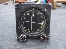 VINTAGE RAF MILITARY AIRCRAFT COMPASS C1940/50? for parts