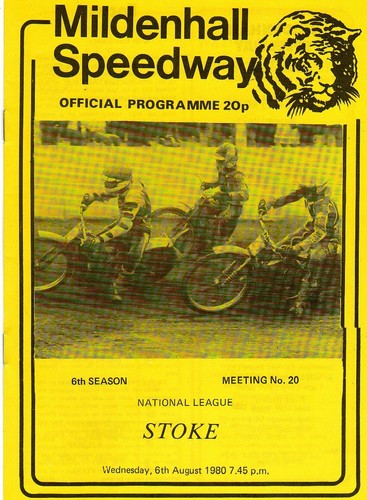 Mildenhall stoke 6 8 1980 - mildenhall, 6/8/1980