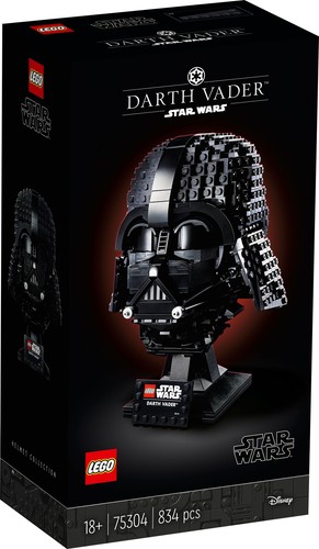 Lego 75304 darth vader helmet - lego,