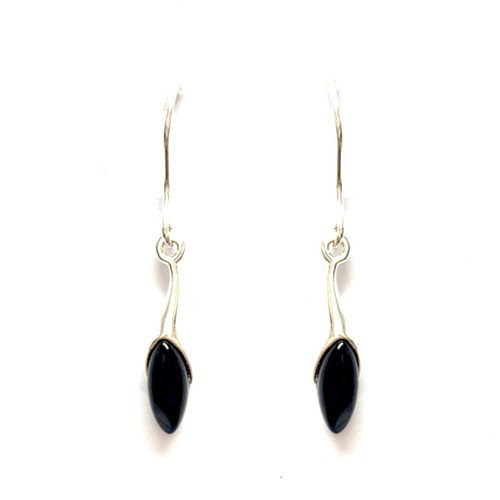 Hand set whitby - jet, 925