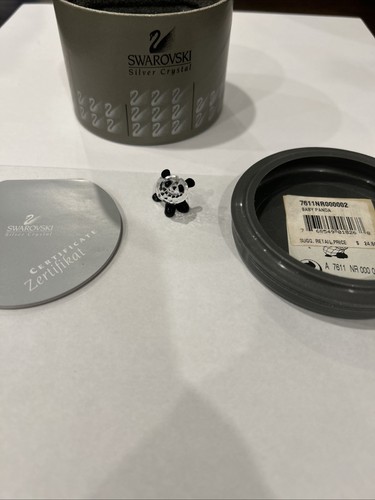 Swarovski baby panda with - panda,