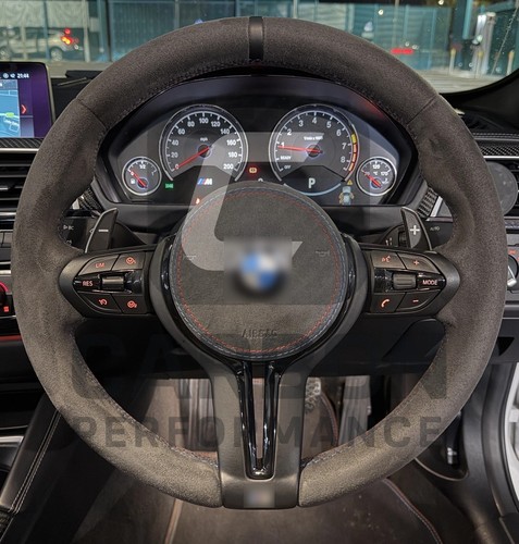 Alcantara steering wheel - alcantara, m