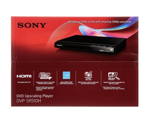 New sony dvp sr510h - new,