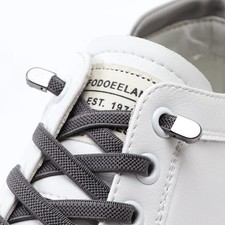 No Tie Elastic Shoelaces Metal