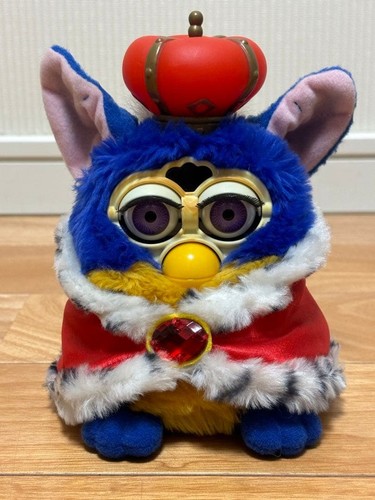 Vintage tomy king furby - king,