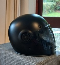  Bell Bullitt Motorcycle Helmet – XL (60–61cm) – Matt Black –Excellent Condition