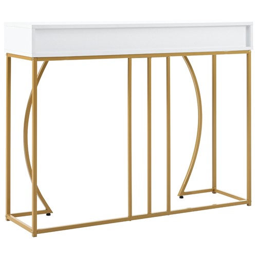 Console side table - side, with