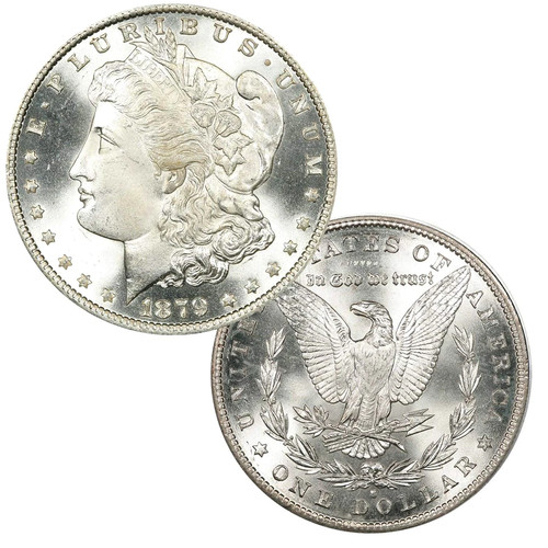 1879 morgan silver dollar - 1879,