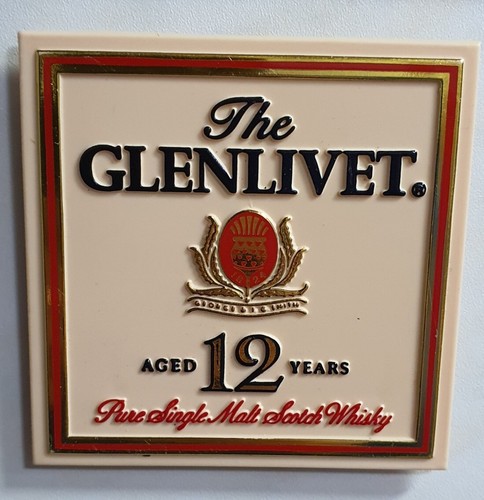 Glenlivet whisky embossed - glenlivet,