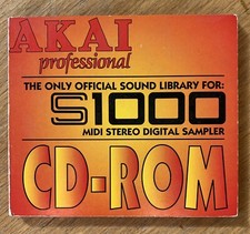 Akai official S1000 CD ROM Library