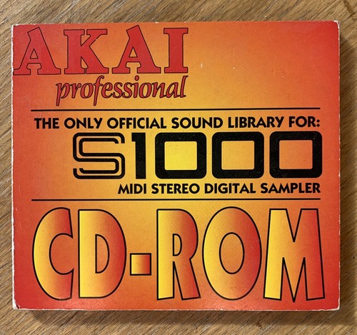 Akai official s1000 - official, cd