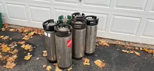 Empty used beer - empty,