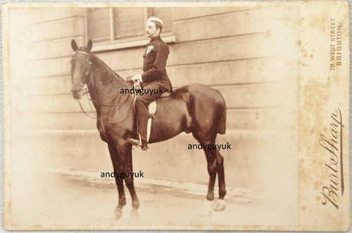 Cabinet card named soldier - cabinet,