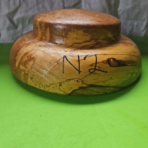 Wooden hat block - , millinery