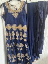 Navy blue Pakistani Party Wear