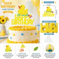 Duck Birthday Cake Topper –
