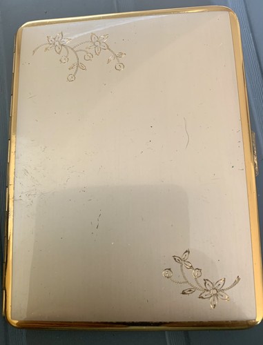 Vintage cigarette case - vintage,