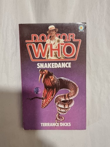 Doctor who book snakedance - book,
