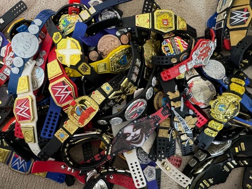 Various wwe belts - wwe,