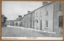 Milton Abbot Tavistock postcard Devon by W Weighell Launceston