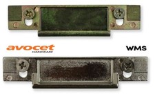 Avocet - Wms Centre Latch Keep Plate For Upvc Door Keep - Strike Plate