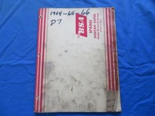 1965 BSA Spares Parts List