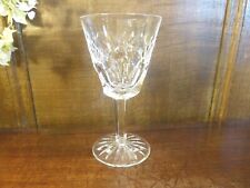 EXCELLENT Waterford crystal "ASHLING" WINE GLASSES - 5 7/8" - 3" top rim