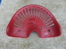 TRACTOR IMPLEMENT SEAT VINTAGE MAN CAVE COLLECTIBLE  PLAIN  RARE