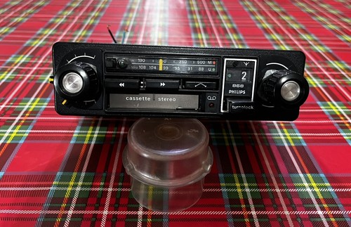 Vintage car radio - car, philips