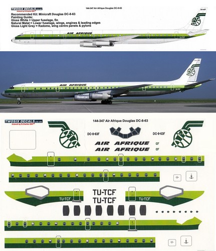 Two six decals - six, 1/144