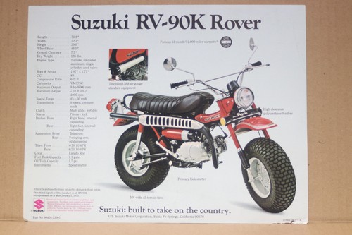 1973 suzuki 90k rover - 1973,