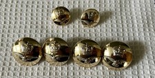 Vintage RAF Buttons, Gaunt London,  4 x 23mm plus 2 smaller buttons 