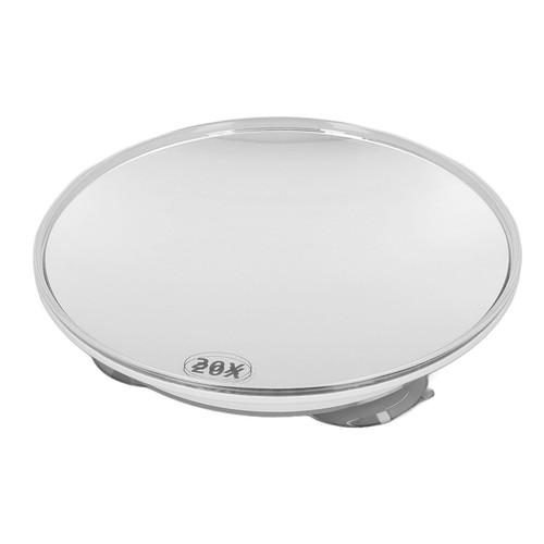20x magnifying mirror with - mirror, 3