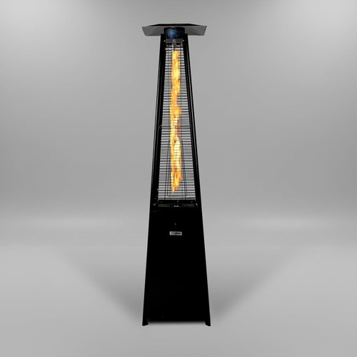 Real flame outdoor pyramid - real,