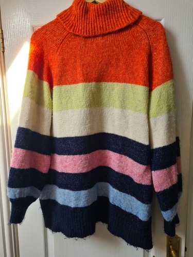 Next ladies stripy roll neck - roll,