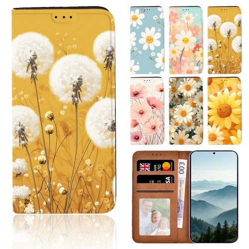 Daisy garden art - art, leather