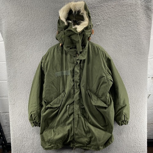 Vintage military parka - military, mens
