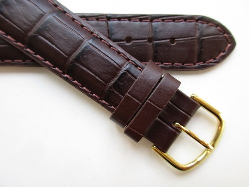 Carob brown alligator print - , 20