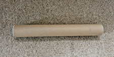 Postal Tubes Cardboard with Plastic End caps 57cm x 7. 5cm  (22.5" x 3")