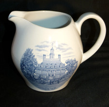 Old English Staffordshire Ware Alfred Meakin BIG JUG Guvernors Palace Virginia