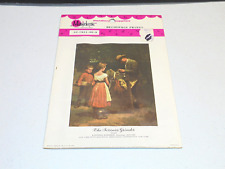 Vintage NOS Decoupage Art