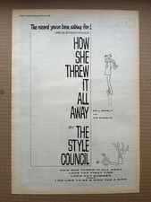 STYLE COUNCIL HOW SHE THREW IT