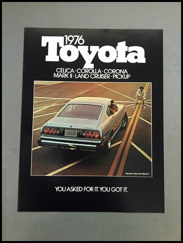 1976 toyota car brochure - 1976,