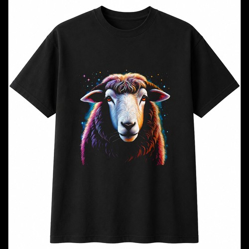Dark fantasy herdwick sheep - dark,
