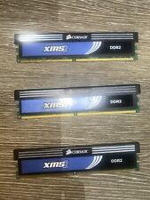 Corsair XMS2 8GB DDR2 3x2GB 800MHz CL5 Black Vintage Retro PC CM2X2048-6400C5