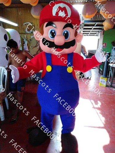 Mario mascot hire - mascot,