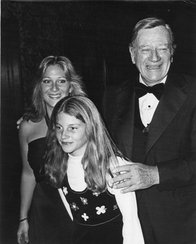 John wayne and - wayne, family