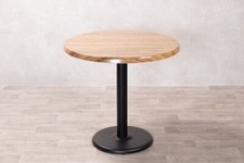 RESTAURANT TABLE ROUND AGED