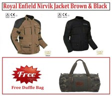 Nirvik Riding "Jacket For Royal Enfield (All Season) With Free Bag"